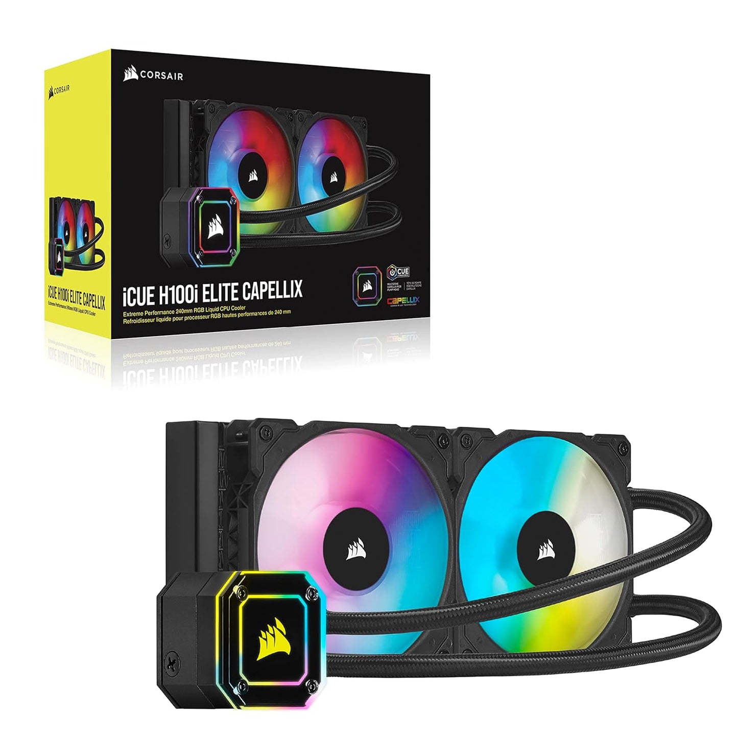 Icue H100I Elite Capellix Liquid CPU Cooler