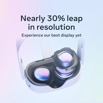 Quest 3 512GB | VR Headset — Thirty Percent Sharper Resolution — 2X Graphical Processing Power — Virtual Reality without Wires — Access to 40+ Games with a 3-Month Trial of  Horizon+